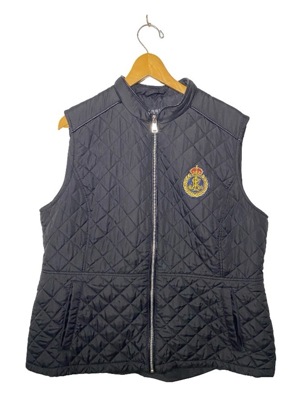 Lauren Ralph Lauren Quilted Crest Vest Size XL
